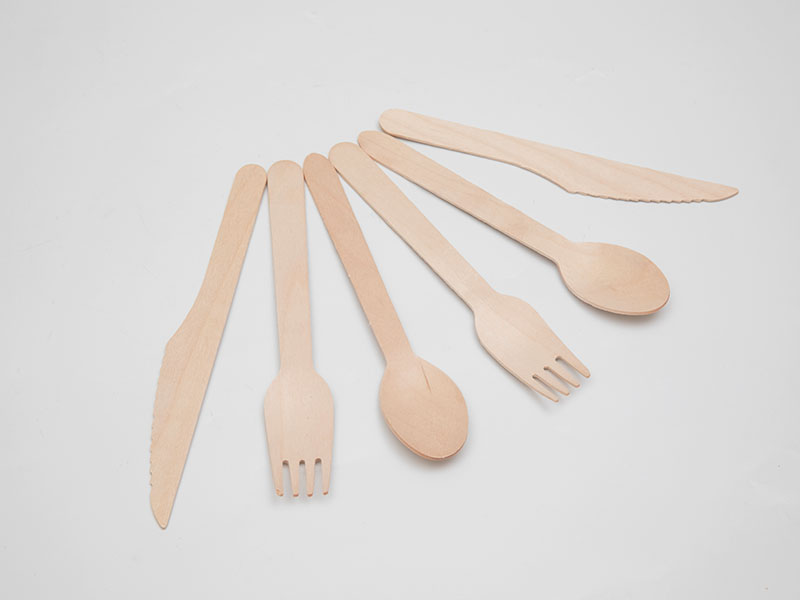 Japanese Wooden Cutlery Set